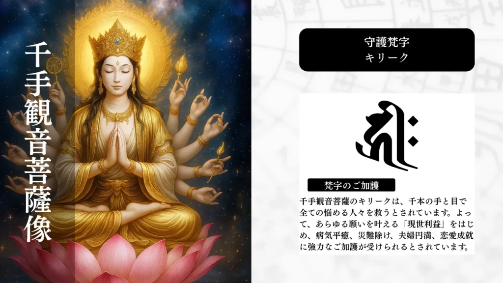 梵字_キリーク_千手観音