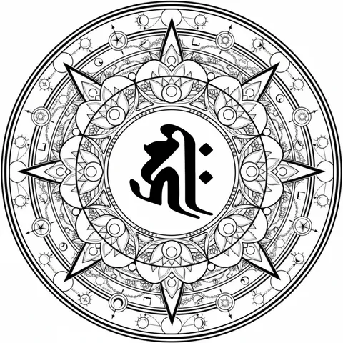 キリーク_梵字_待ち受け画像