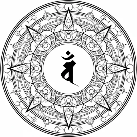 バン_梵字_待ち受け画像